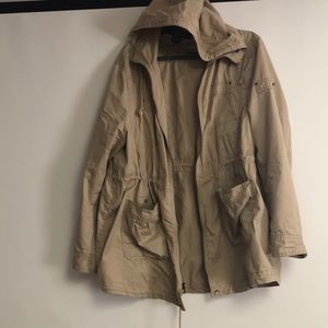 Khaki Outerwear Jacket